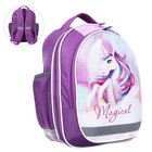 Рюкзак школьный, 37 х 27 х 16 см, эргономичная спинка, Calligrata Б Magic unicorn - Фото 11