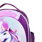 Рюкзак школьный, 37 х 27 х 16 см, эргономичная спинка, Calligrata Б Magic unicorn - Фото 9
