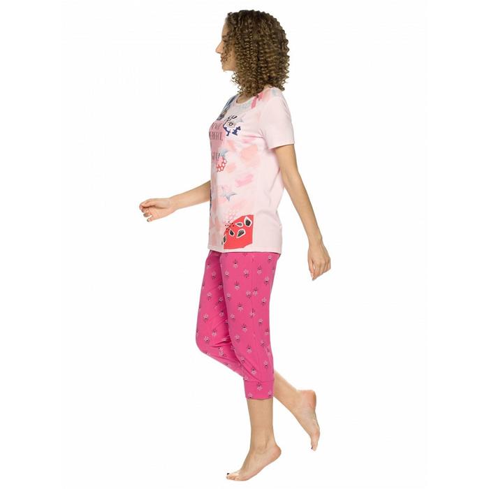 Комплект женский, размер M, цвет пудра 49605