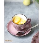 Чашка фарфоровая кофейная Wilmax Splash, 190 мл, цвет сиреневый - Фото 5
