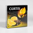 Чай чёрный в пирамидках Curtis Sunny Lemon ароматизированный средний лист, 20 шт. - Фото 1