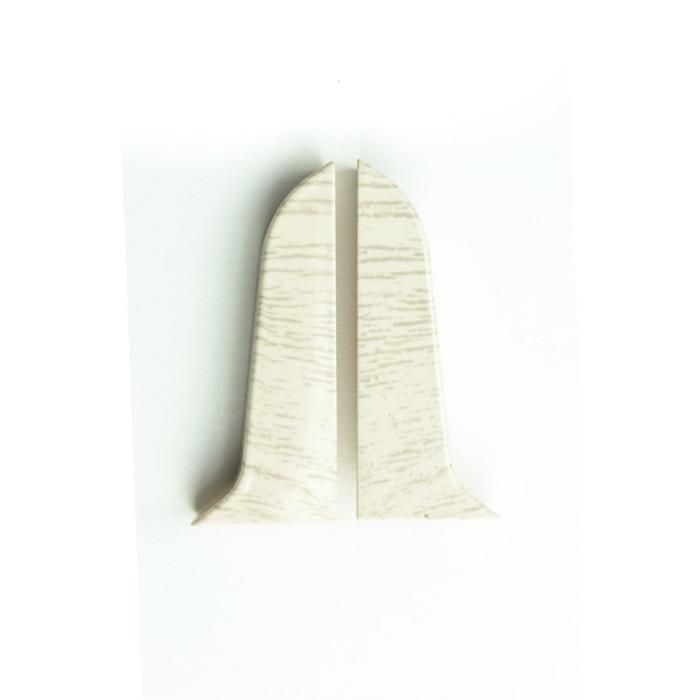 Заглушка для плинтуса «Декопласт», 60 мм, цвет дуб супремо - Фото 1