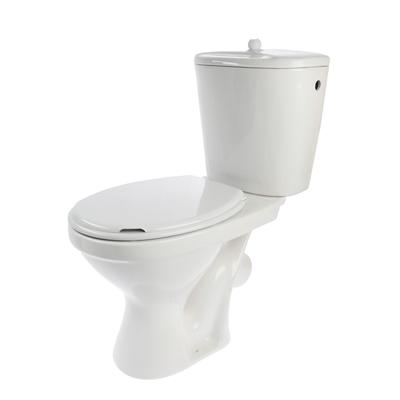 УЦЕНКА Унитаз компакт ЛЗСФ «Универсал Эконом», боковая подводка, косой выпуск, сиденье, шток