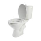 УЦЕНКА Унитаз компакт ЛЗСФ «Универсал Эконом», боковая подводка, косой выпуск, сиденье, шток - Фото 2