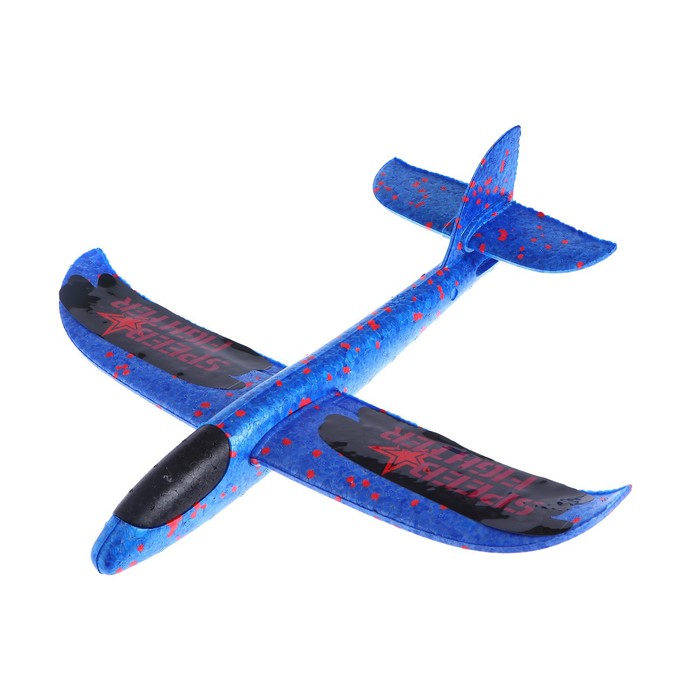 Самолёт Speed fighter, цвета МИКС - фото 1886605446