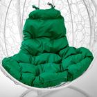 Подвесное кресло КОКОН «Капля» зелёная подушка, стойка - Фото 2