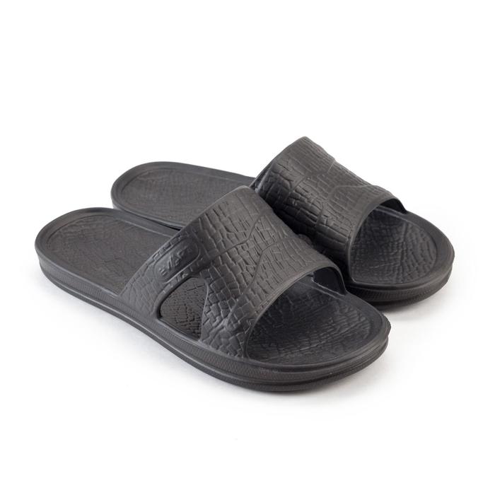 Сланцы мужские «СТЭП» цвет чёрный, размер 40 - Фото 1