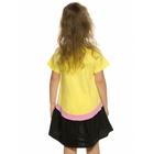 Платье для девочек, рост 98 см, цвет жёлтый - Фото 4