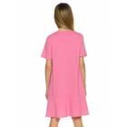 Платье для девочек, рост 122 см, цвет розовый - Фото 4