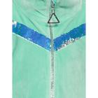 Куртка для девочек, рост 98 см, цвет ментол - Фото 5