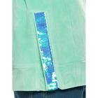 Куртка для девочек, рост 128 см, цвет ментол - Фото 6