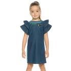 Платье для девочек, рост 98 см, цвет синий - фото 109849243