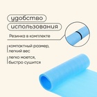 Коврик туристический maclay, 180×60×1 см, голубой - Фото 4