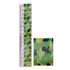 Набор настольный детский «Милитари» (подставка+2 карандаша+линейка+точилка+ластик+блокнот 8 листов) - Фото 4