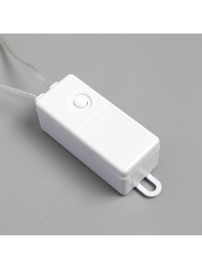 Гирлянда «Занавес» 1.6×1.6 м, роса, IP20, серебристая нить, 160 LED, свечение мульти, 8 режимов, 220 В