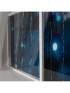 Гирлянда «Занавес» 1 × 1 м роса, IP20, серебристая нить, 100 LED, свечение мульти, 12 В 5206151 - фото 319915970