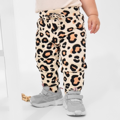 Ползунки - штанишки «Крошка Я. Леопард», рост 68-74 см