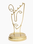 Подставка для украшений «Пол-лица», металл под золото, h=26, d=13 - Фото 5