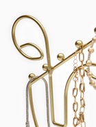 Подставка для украшений «Пол-лица», металл под золото, h=26, d=13 - Фото 9