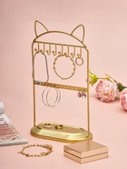 Подставка универсальная «Котик», металл под золото, h=28, основа 16×9 - Фото 2