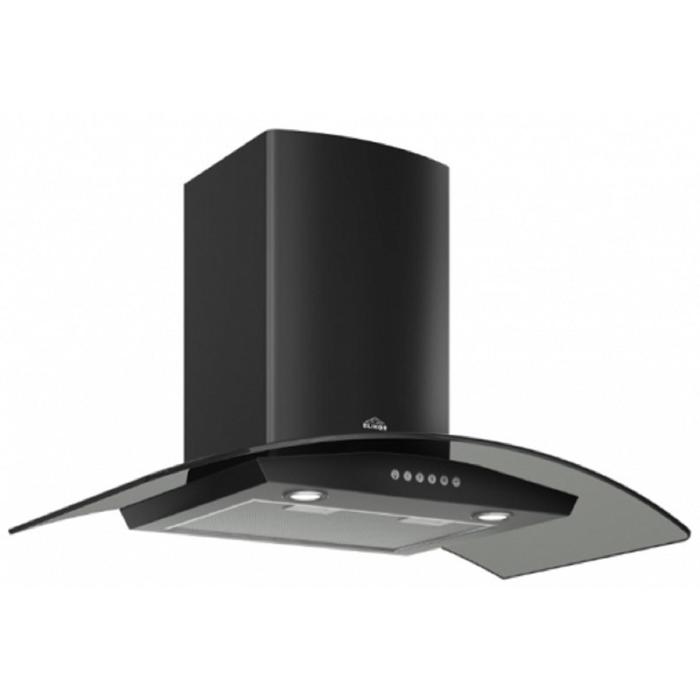 Вытяжка Elikor "Аметист" S4 60П-700-Э4Д, каминная, 700 м3/ч, 4 скорости, 60 см, чёрная - Фото 1