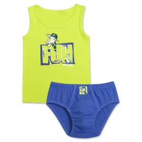 

Комплект для мальчиков, рост 98 см, цвет зелёный