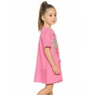 Платье для девочек, рост 92 см, цвет розовый - Фото 3