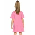 Платье для девочек, рост 92 см, цвет розовый - Фото 4
