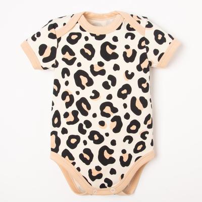 Боди для девочки «Крошка Я. Леопард», рост 74-80 см