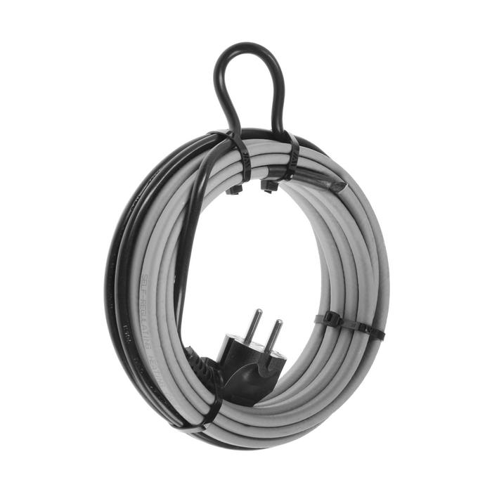 Саморегулирующийся греющий кабель SRL 16-2CR, 16 Вт/м, комплект, на трубу 5 м - Фото 1