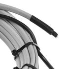 Саморегулирующийся греющий кабель SRL 16-2CR, 16 Вт/м, комплект, на трубу 6 м - Фото 2