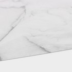 Салфетка сервировочная на стол Доляна «Мрамор», 43×28 см, серая - Фото 4