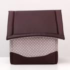 Домик для животных «Звёздочки», 34×32×37 см, коричневый - Фото 2