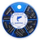 Грузила Salmo extra soft, набор №4 малый, 5 секций, 1-3.5 г, 60 г - Фото 2