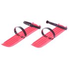 Мини-лыжи большие, 2 ремня, цвета МИКС - Фото 4