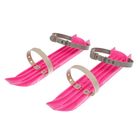 Мини-лыжи малые 2 ремня, цвета МИКС - Фото 2