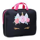 Папка для труда, А4, текстильная, 35×27×7 см «Единорог» - Фото 3