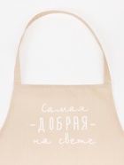 Фартук кухонный «Этель. Белые тюльпаны», 60×70 см, 100% хлопок, саржа 190 г/м² - Фото 4