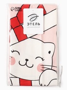 Полотенце «Этель» Cat's love, 40×73 см, 100% хлопок, саржа 190 г/м² 5423077