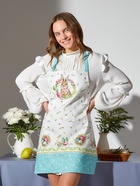 Фартук кухонный «Этель. Пасхальный кролик», 60×70 см, 100% хлопок, саржа 190 г/м² - Фото 1