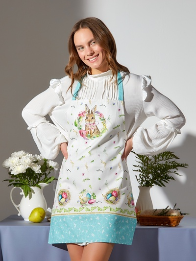 Фартук «Этель. Пасхальный кролик», 60×70 см, 100% хлопок, саржа 190 г/м²