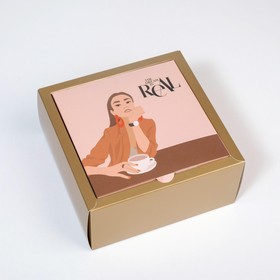Коробка складная «GIRL», 15 × 15 × 7 см