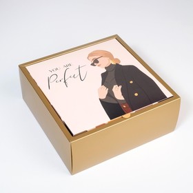 Коробка складная «GIRL», 25 × 25 × 10 см