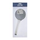 Душевая лейка ZEIN Z0113, 1 режим, пластик, цвет хром - Фото 8