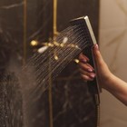 Лейка для душа ZEIN Z407, 1 режим, 85×85 мм, пластик, цвет хром - Фото 8