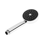 Лейка для душа ZEIN Z0114, пластик, цилиндрической формы, 1 режим, хром - Фото 3