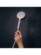 Лейка для душа ZEIN Z0114, пластик, цилиндрической формы, 1 режим, хром - Фото 4