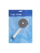 Лейка для душа ZEIN Z0114, пластик, цилиндрической формы, 1 режим, хром - Фото 6