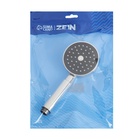 Лейка для душа ZEIN Z0114, пластик, цилиндрической формы, 1 режим, хром - Фото 8