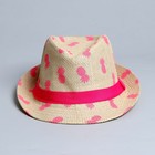 Детская панама «Ананасы» р-р. 52-54 см - Фото 3